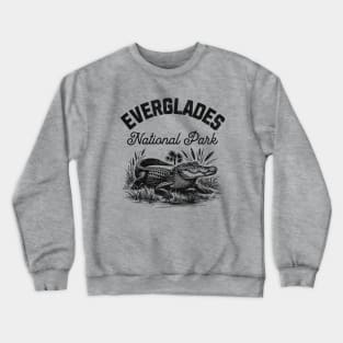 Alligator Everglades National Park Crewneck Sweatshirt